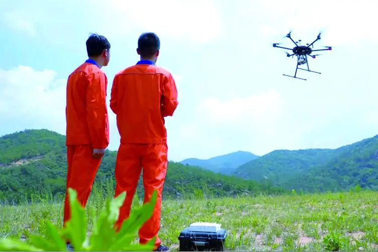 秦都无人机倾斜摄影巡检拍摄